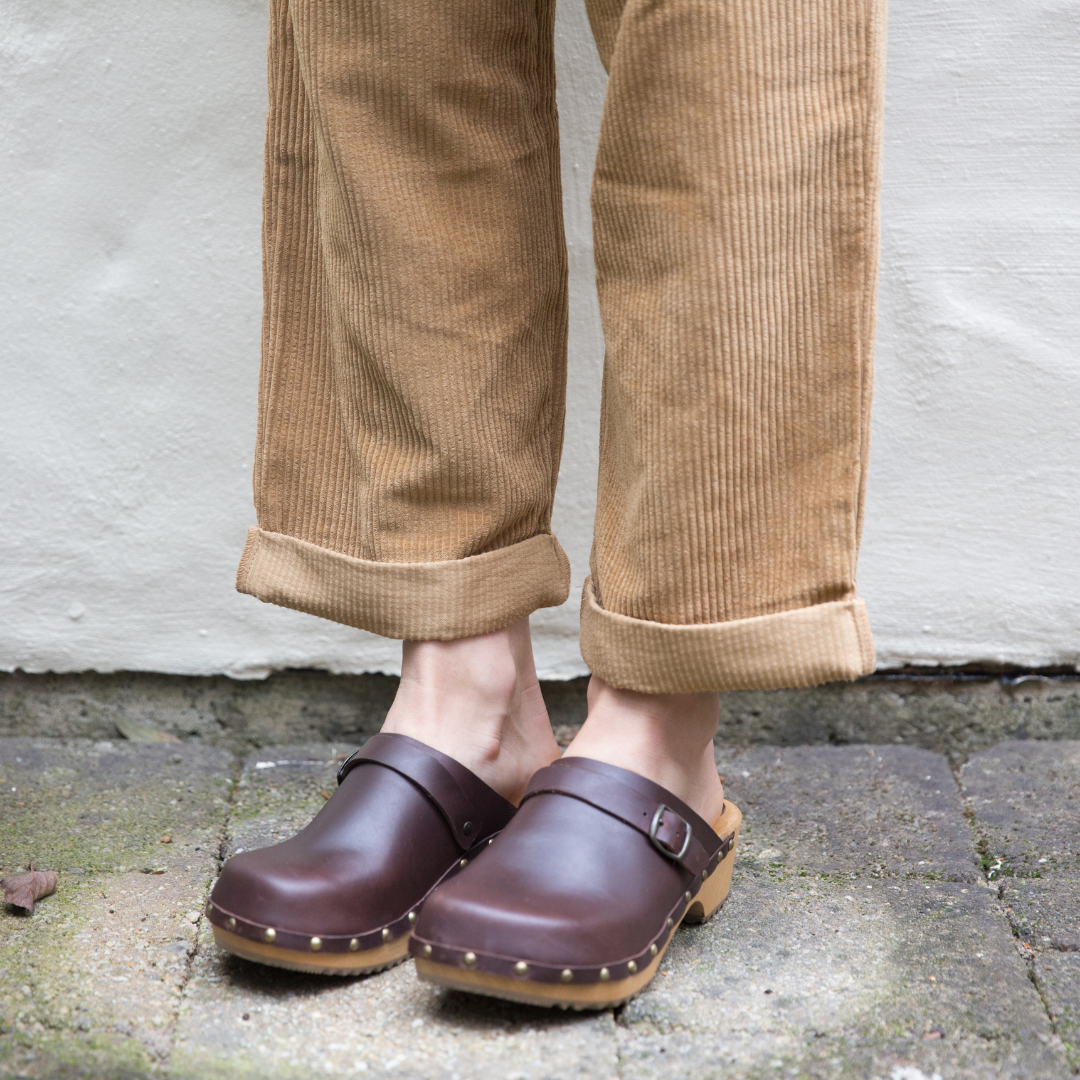 Lene Clogs | Swedish Clog Design | Brown