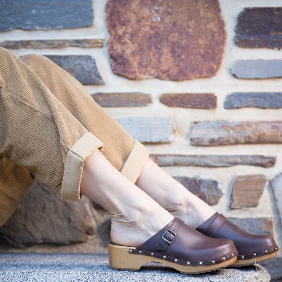 Lene Clogs | Swedish Clog Design | Brown