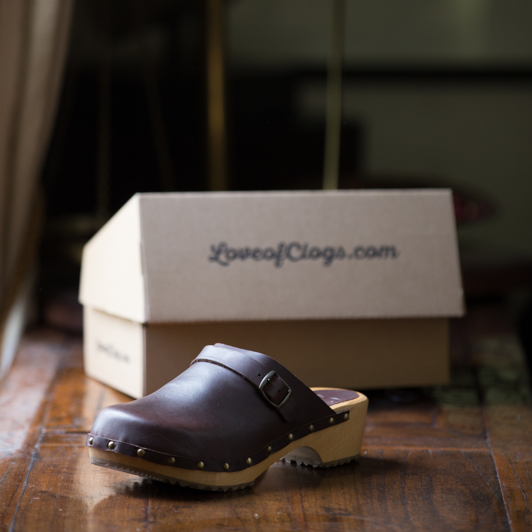 Lene Clogs | Swedish Clog Design | Brown