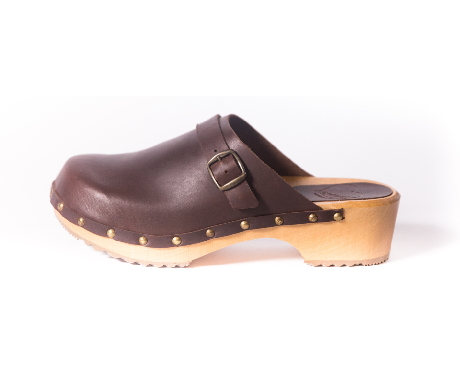 Lene Clogs | Swedish Clog Design | Brown