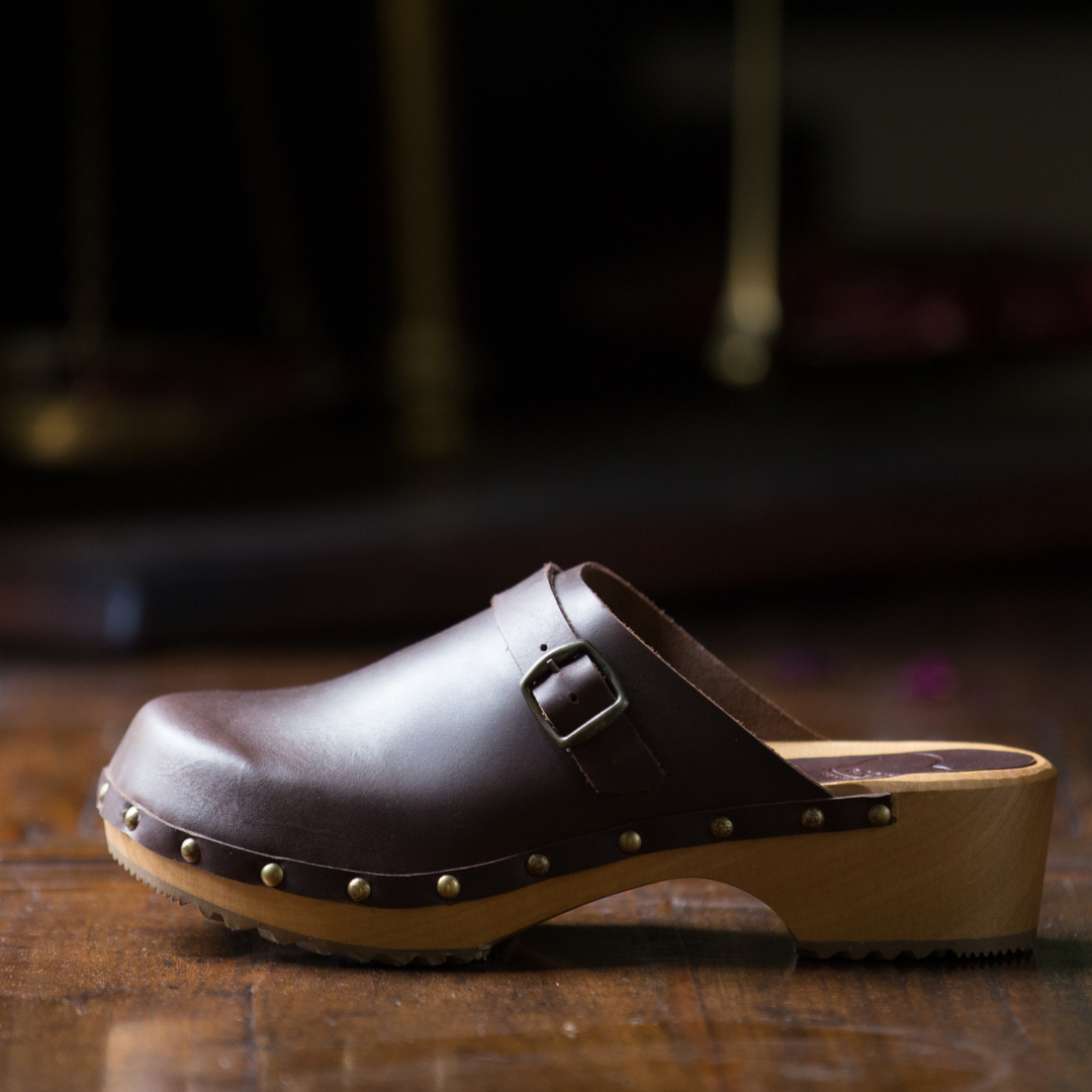 Lene Clogs | Swedish Clog Design | Brown