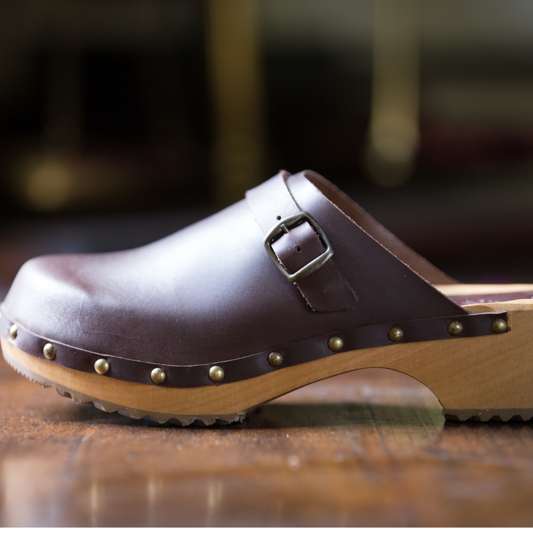 Lene Clogs | Swedish Clog Design | Brown