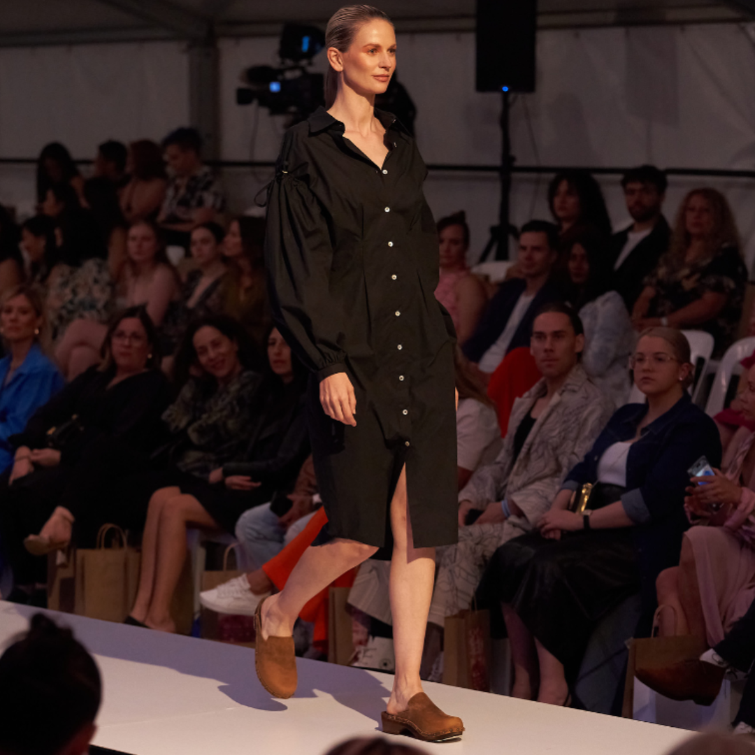 Gitte Crazy Horse Leather Clogs | Brown Handmade Clog Mules (LAST EU38-39-40)