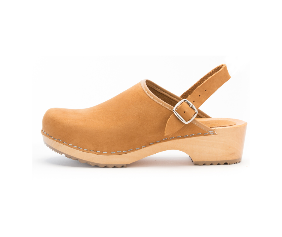 Bente Clogs | Tan Brown