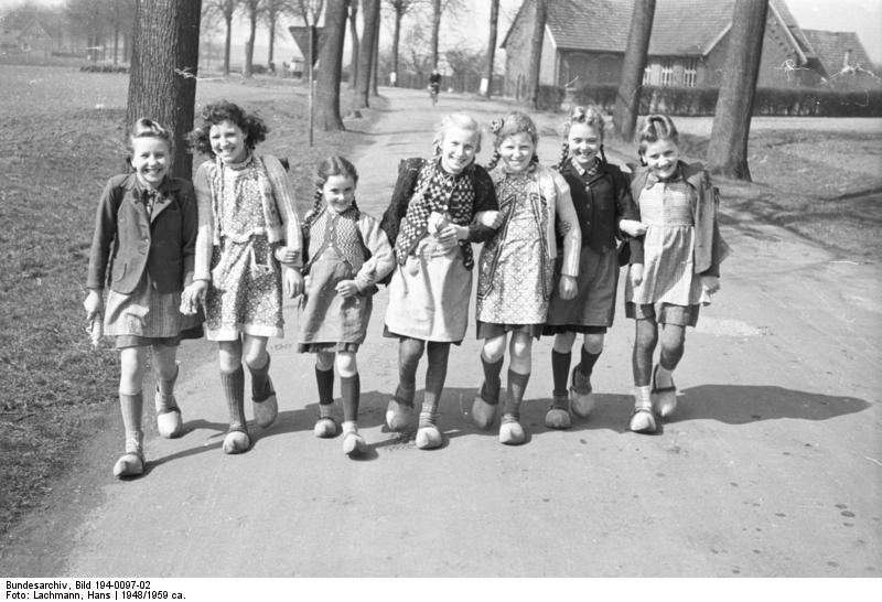 Dutch wooden clogs