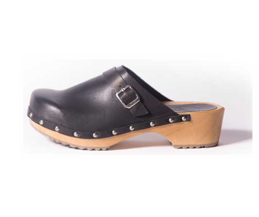 Lene Clogs | Swedish Clog Design | Black