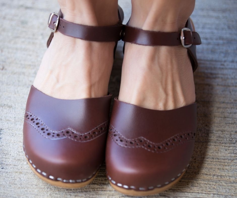 Ulla Folk Mary Janes | Brown (LAST EU36)