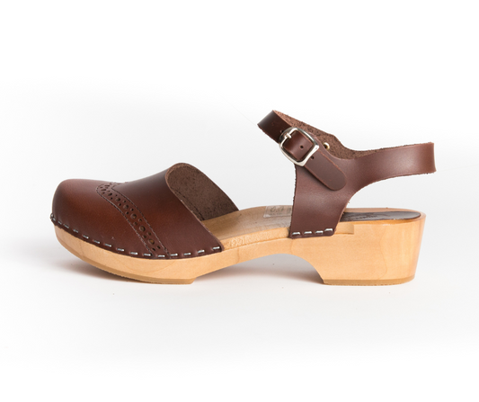 Ulla Folk Mary Janes | Brown (SECONDS EU37)