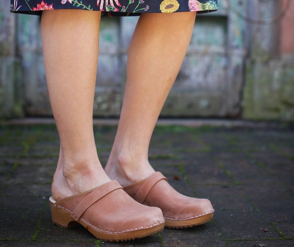 clogs australia shoes light brown leather nubuck wooden handmade love of clogs sale buy online